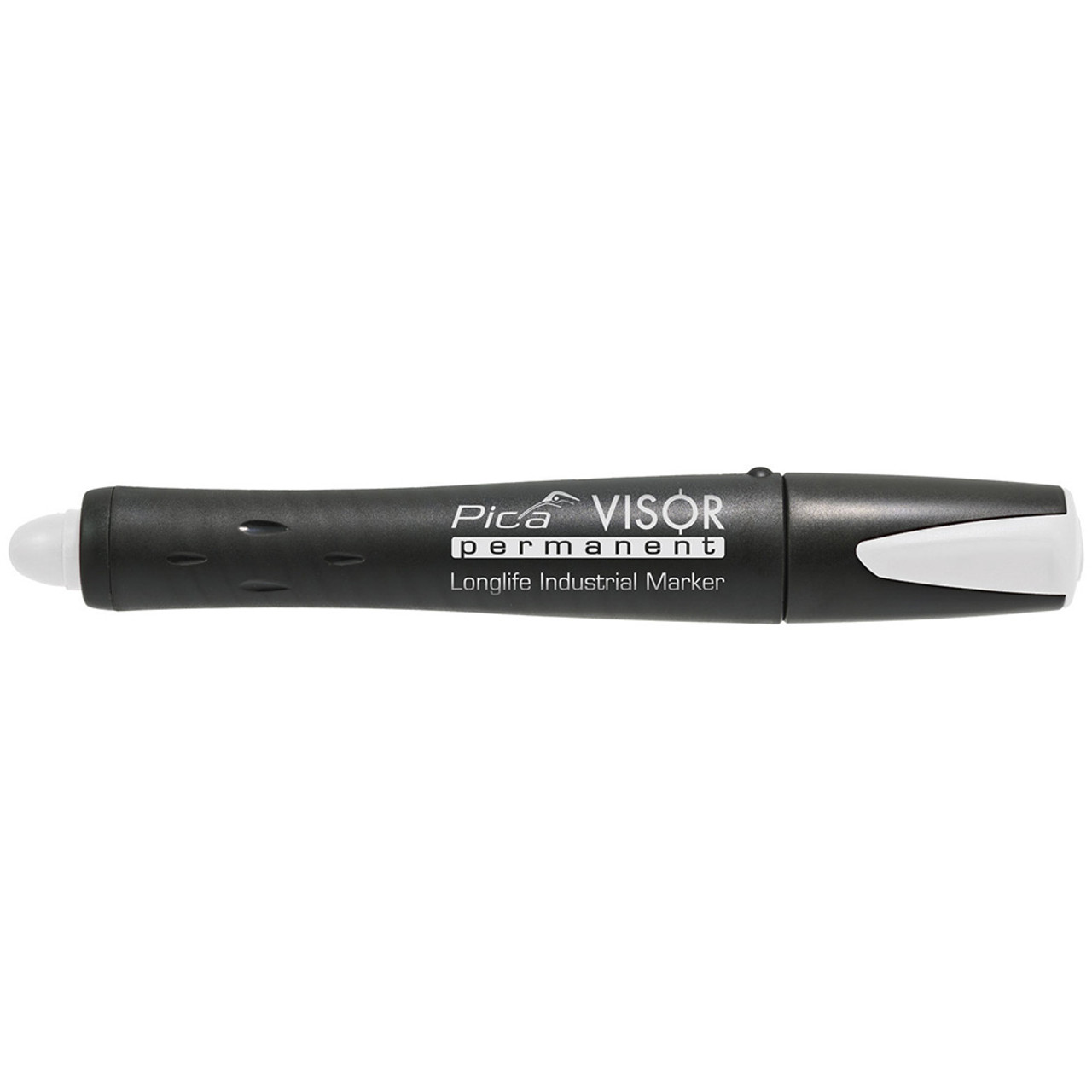 Permanent Marker for All Surfaces - Pica 990/52/SB Visor White Marker